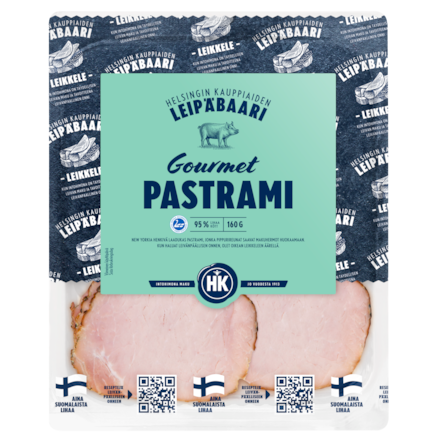 HK Helsingin Kauppiaiden Leipäbaari Gourmet Pastrami (5435)