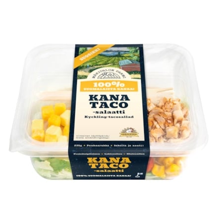 Mäkitalon Farmi Salaattiateria Kana-taco (7646)