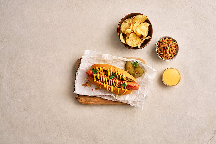 Hot Dog HK Savubratwurstilla